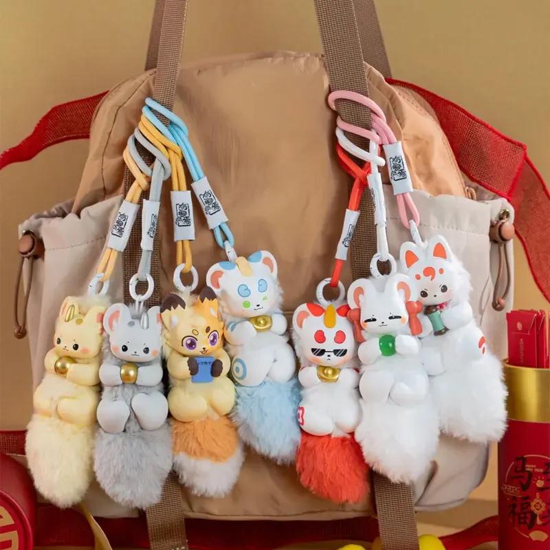 Fiare de Trecut Bestii Divine Cadouri Bestii Divine Colecție Cutie Oarbă Seria Comoară Ornament pentru Desktop Tendință de Modă Cadou Surpriză
