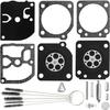 Pack of 2 Carburetor Rebuild Kit Compatible with Zama RB-69 C1Q-S32 C1Q-S46 C1Q-S46A C1Q-S61 C1Q-S61 C1Q-S61A C1Q-S61B C1Q-S61C C1Q-S61D C1Q-S61E