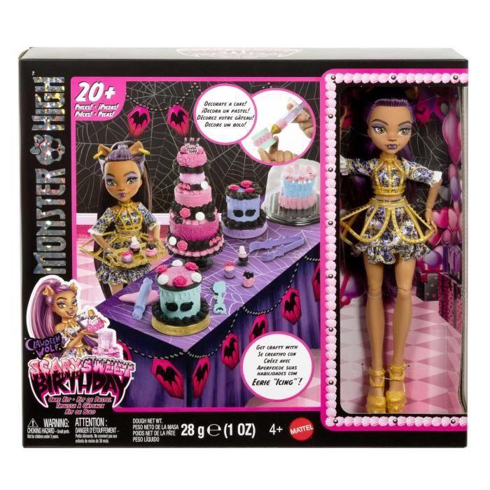 Monster high-kit birthday cake clawdeen wolf - monster high - jbg78