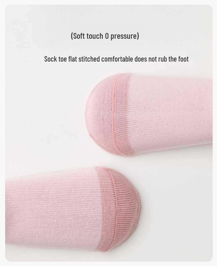 25 Cartoon Rabbit Baby Socks - Autumn Collection, Antibacterial Cotton, Seamless & Breathable with Loose Cuff