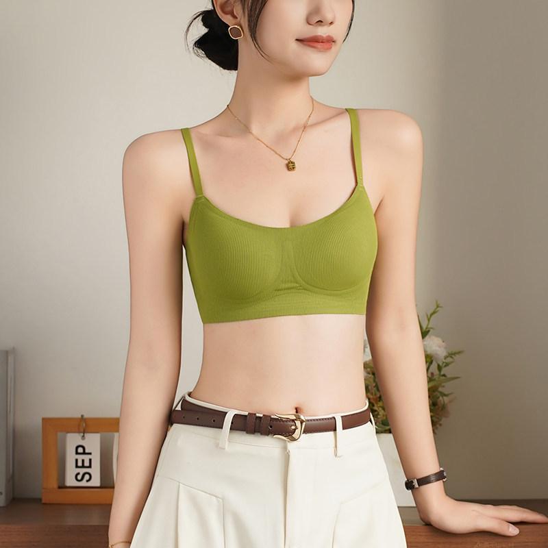 Seamless Soft Support No Underwire Summer Bra for Small Busts - Anti-Sagging, Thin Style M