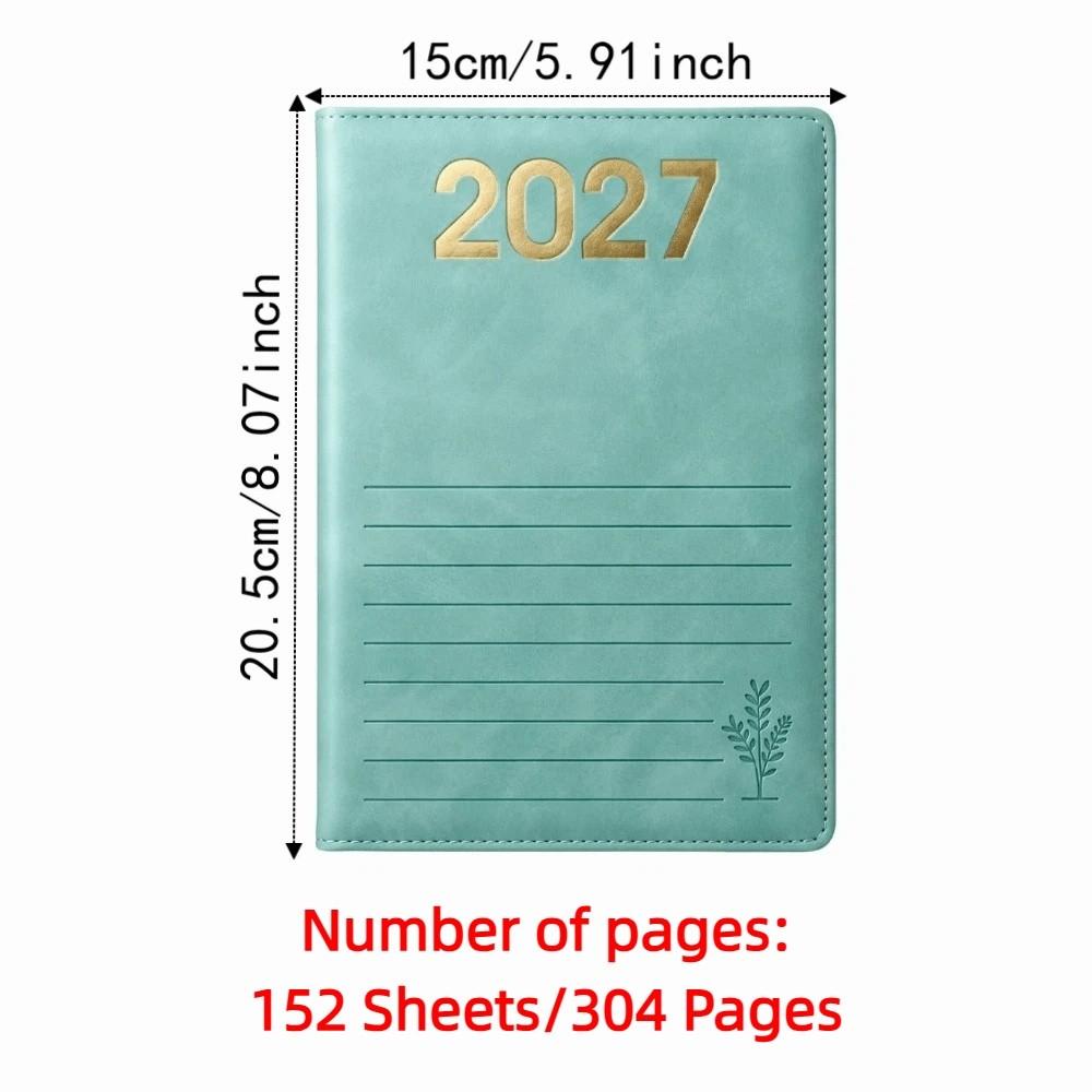 English 2027 Schedule Planner Notepad Wear-resistant To-do List Notebook  Student