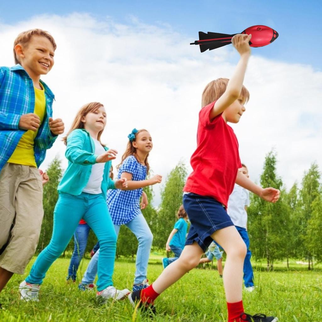 Classic Long Distance Foam Ball Whistle Ball Flight Optimization Tail Hand Grip Indoor Outdoor Fun