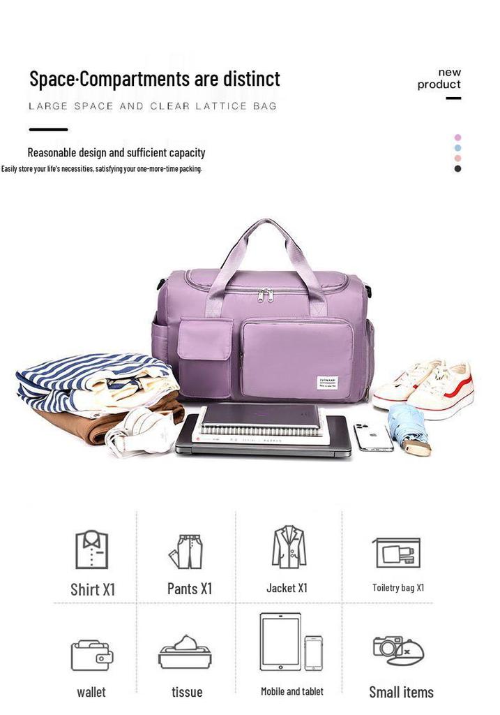 2022 Waterproof Unisex Fitness Crossbody Sport Bag