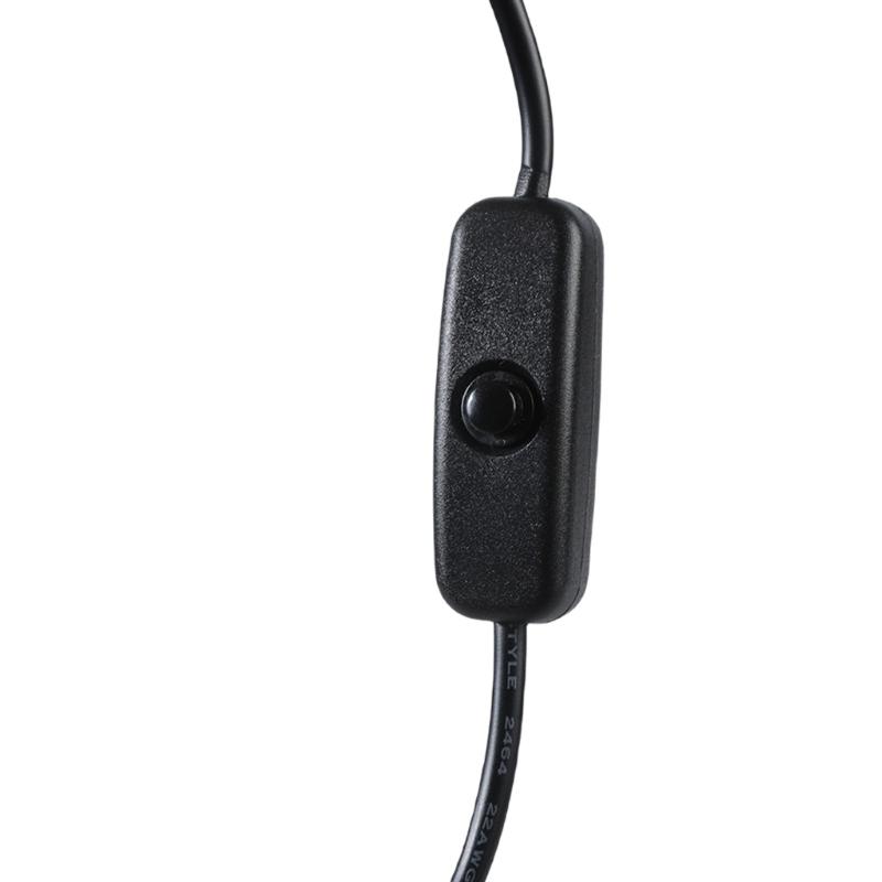 USB Type C Charger Cable With Switches USB A To Type C Power Cable for 5V Devices Like Fan, Lamp, and LED Strips