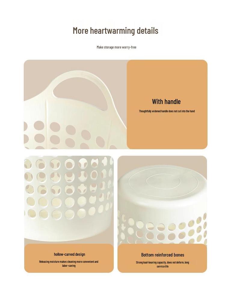 Large Capacity Laundry and Toy Storage Basket