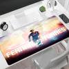 Football Player Celebrates Victory Large Mouse Pad Gamer Mousepad Study Desk Mat Non-Slip Rubber Base Office Desk Accessory