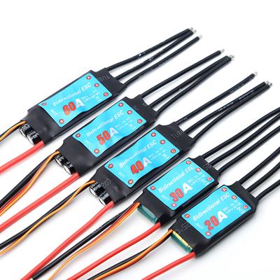 60A Brushless ESC Bidirectional Electronic Speed Controller for RC Car Boat Remote Control Ship