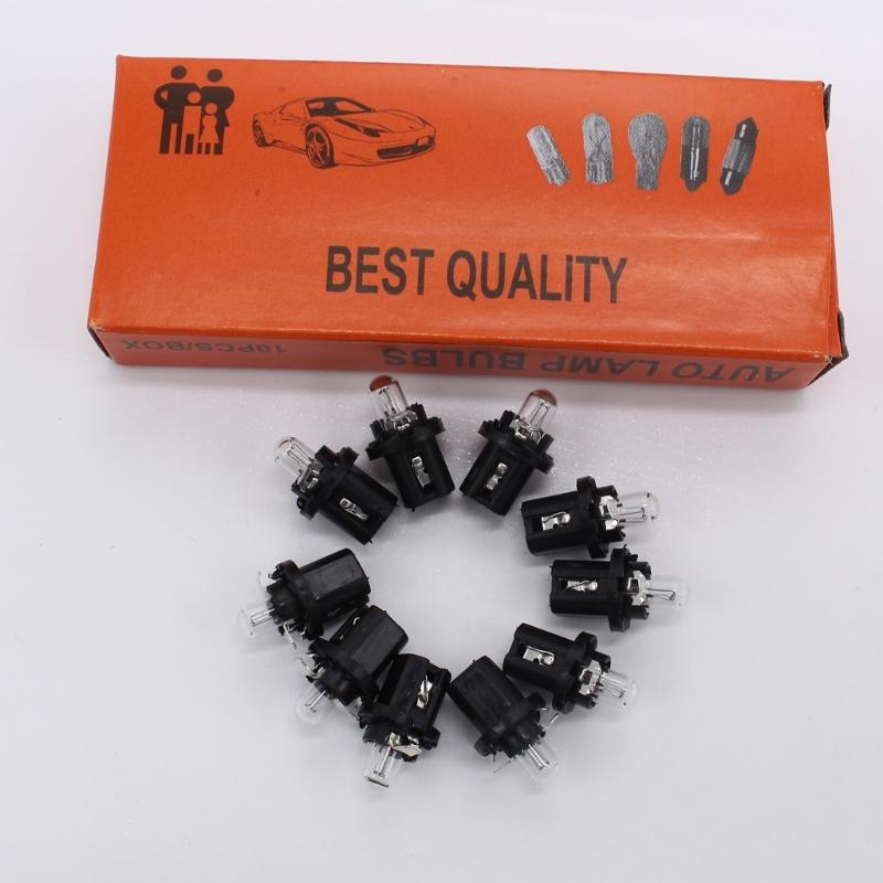 Car Dashboard PCB Instrument Panel Light Bulbs With Holder Base Socket Suitable For Enhancing Vehicle Performances 10pcs