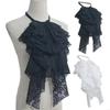 Adjustable Ruffled Design Collar Detachable Fake Lace Collar Decorative Lace Neckline  Female