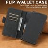 SUTENI J07 For iPhone Air Case Compatible with MagSafe Litchi Texture Leather Wallet Phone Cover