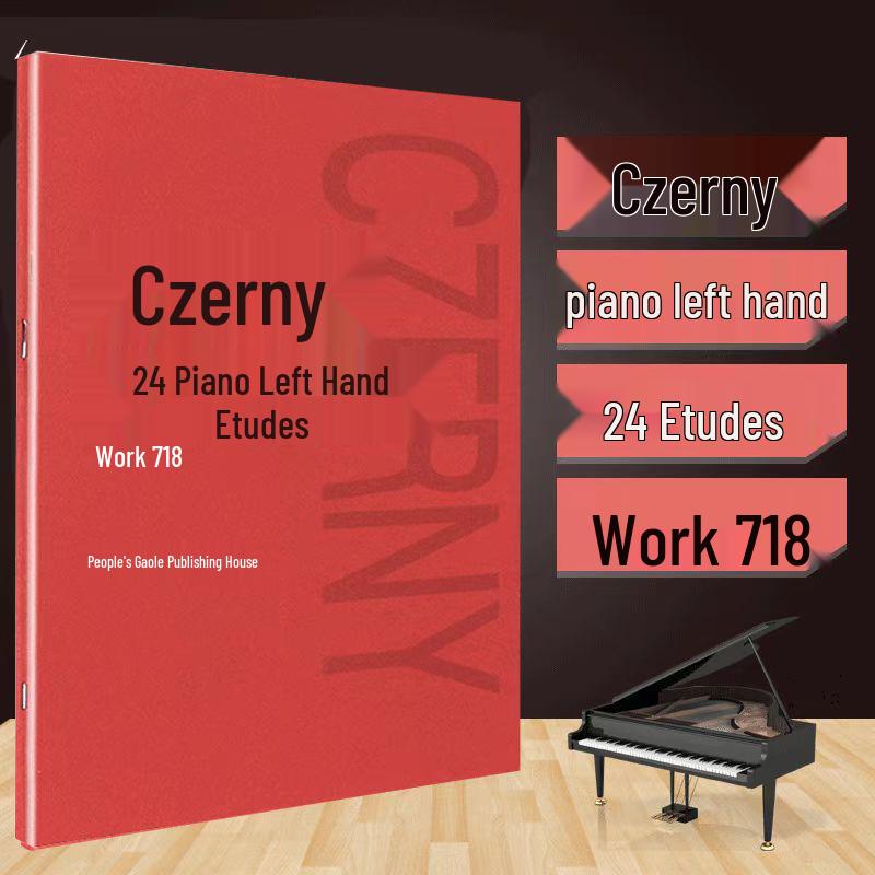 Hanon, Beyer & Czerny Piano Finger Exercises - Large Print Edition with Big Notes.
