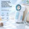 Strong Wind Cooling Small Fan USB Rechargeable Electric Fan Portable Handheld Mini Fan  Student Use