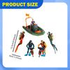 Diver and Driver Figurines Scuba Accessories Figure Divers Scale Models