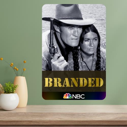 Branded Classic TV Show Metal Poster Sign 20x30cm（7.8x11.8inch）