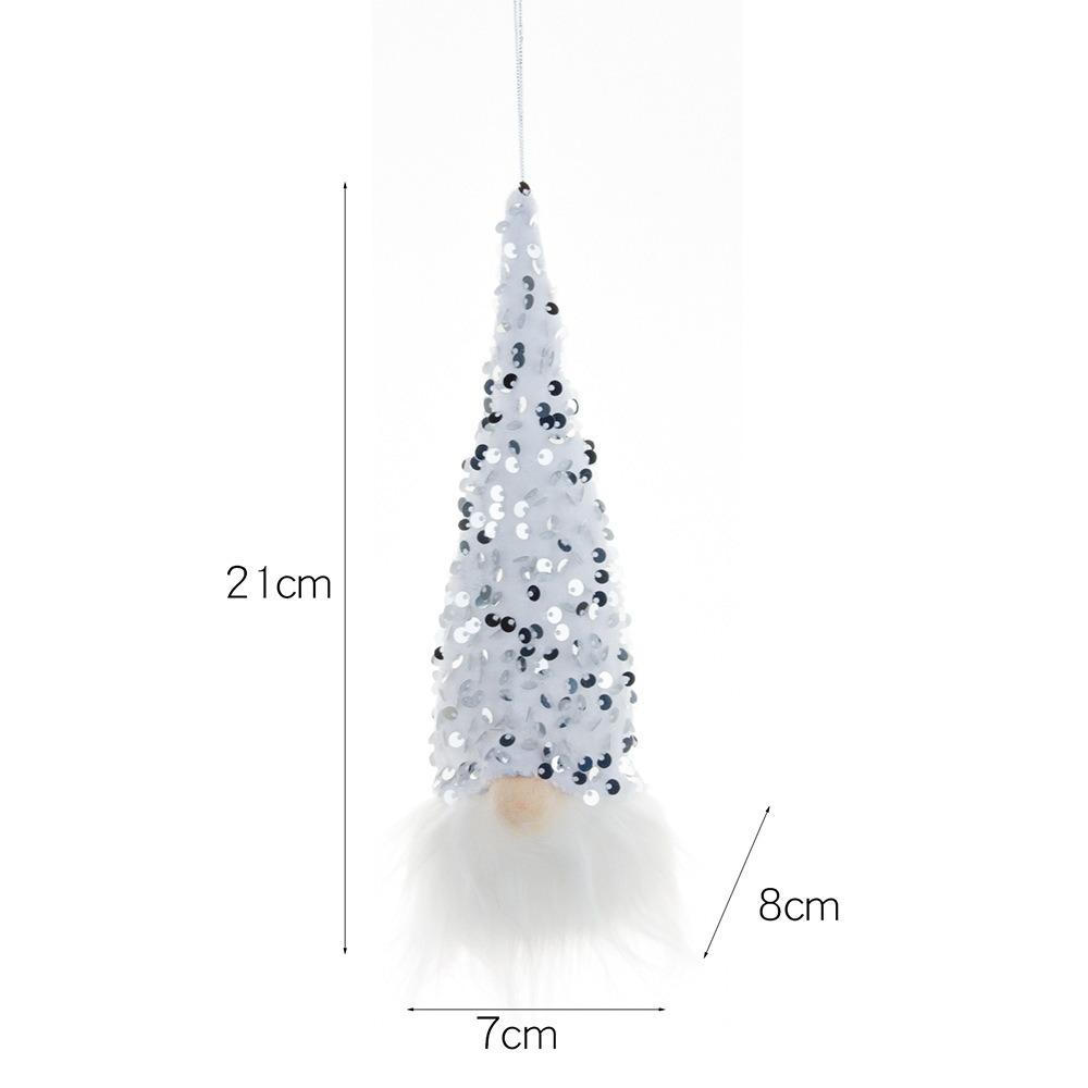 Gnome Light Decor Manual Measurement Christmas Pendant Sequin Gnome Ornament  Christmas Light Decoration For Christmas