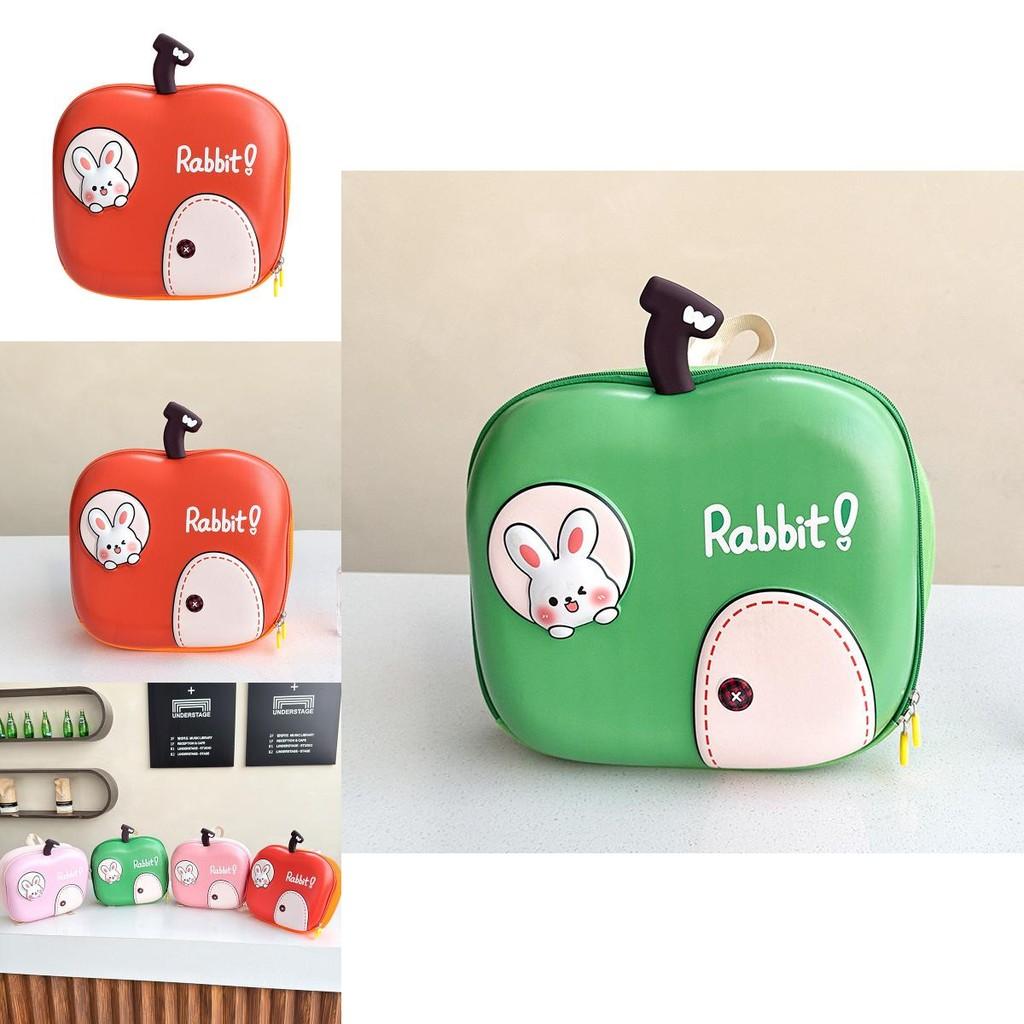 Adorable Pink Cartoon Apple Children's Backpack For Boys And Girls Ages 3-6 With Lightweight Design