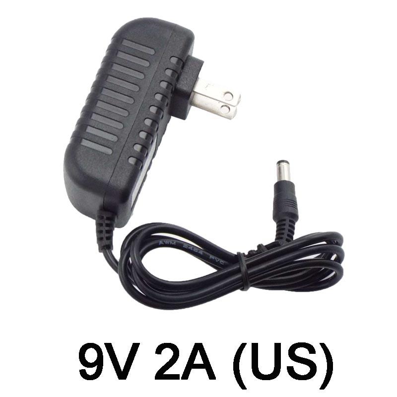 XHF13JM 9V 2A 2000Ma Ac 110V 220V To Dc 9V 2A Adapter Power Supply Converter Charger Switchled Transformer Charging
