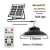 Lishi Split Solar Pendant Light