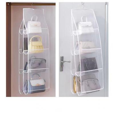 Bag Storage Hanging Bag Moisture-proof Hanging Bag Wardrobe Wall Hanging Fabric Storage Bag Double-sided Dormitory Storage Rack