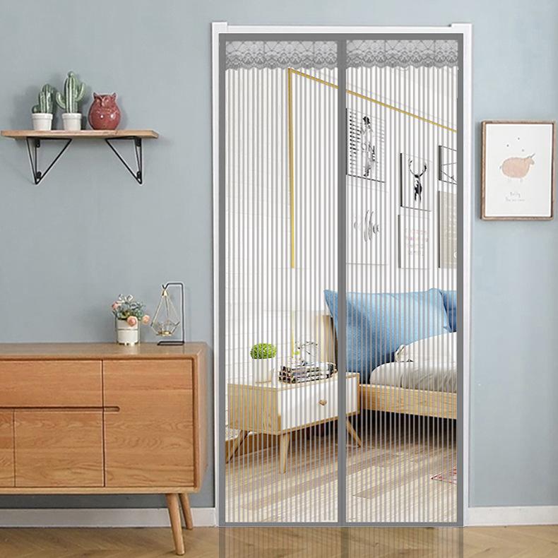2026 New Big Size Mosquito Net Door Curtain Magnets Door Mesh Net Insect Sandfly Netting with Magnets On The Door Mesh Screen Magnets