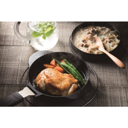 Skater 2-Way Skillet with Detachable Handle and Lid INFW16-A