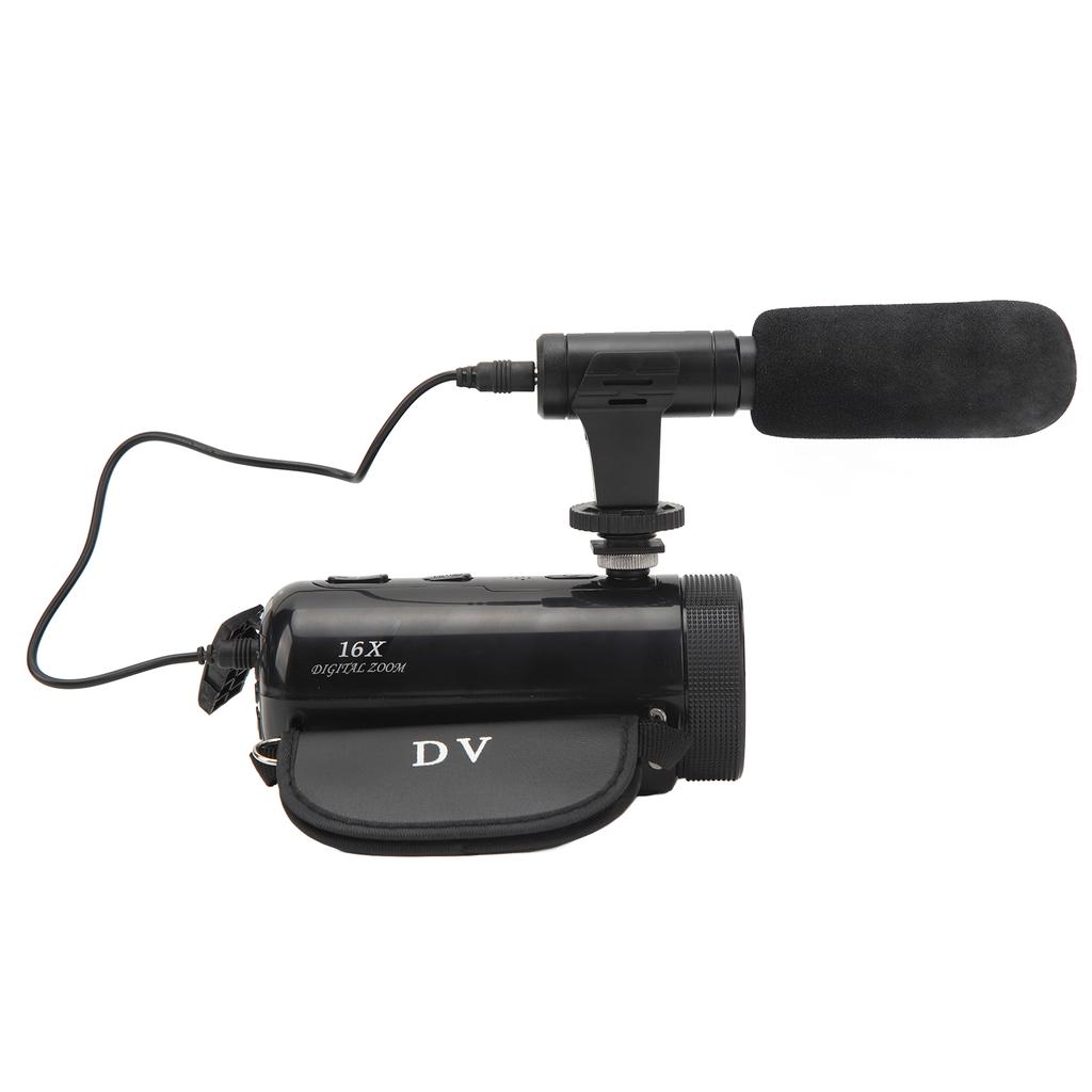 HD 1080P 16MP Portable Vlogging Camera Recorder 16X Zoom Digital Video Camera Camcorder Audio Video Recording DV with
