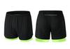 Herren-Zwei-in-Eins-Laufshorts mit Schnelltrocknung und Anti-Exposure-Futter