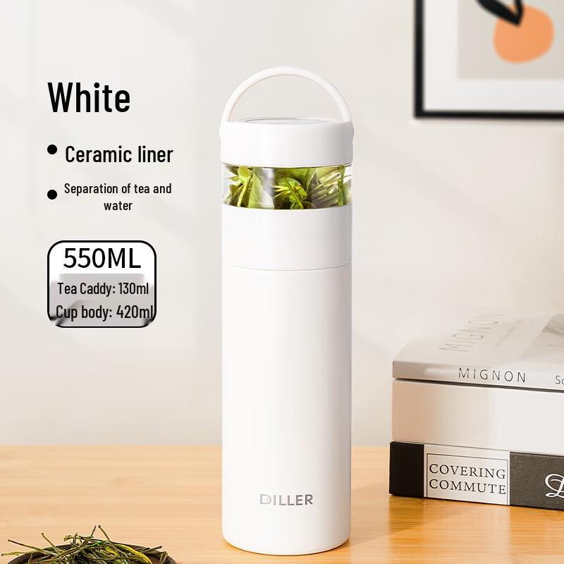 Diller Ceramic Lined Tea Infuser Insulated Bottle