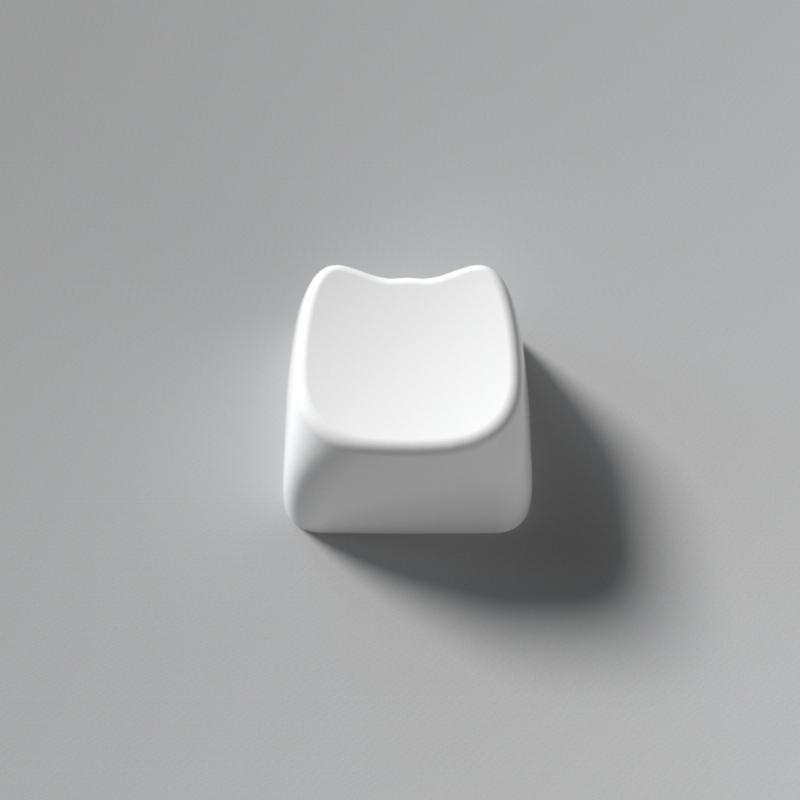 Kitten Shaped Keycap With MAO Profile Optimized Long Typing For MX Switches Mechanical Keyboards Keycaps 10pcs