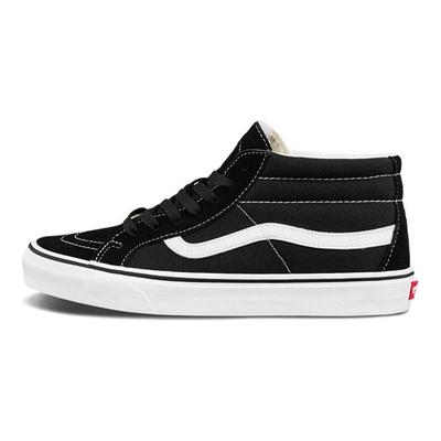 Sk8-Mid Black Unisex Sneakers True-White VN0A391F6BT