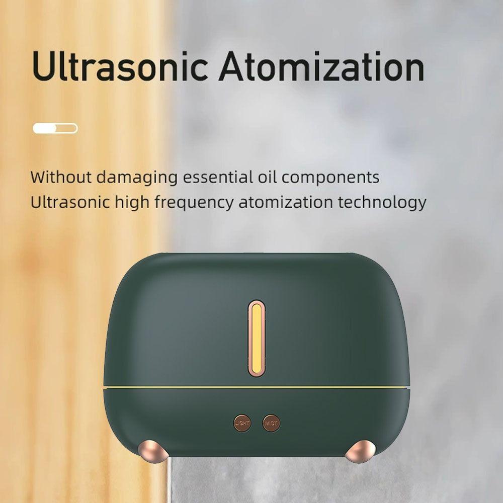 7 Colors Light Flame Aromatherapy Diffuser USB Flame Humidifier Air Humidifier  Office