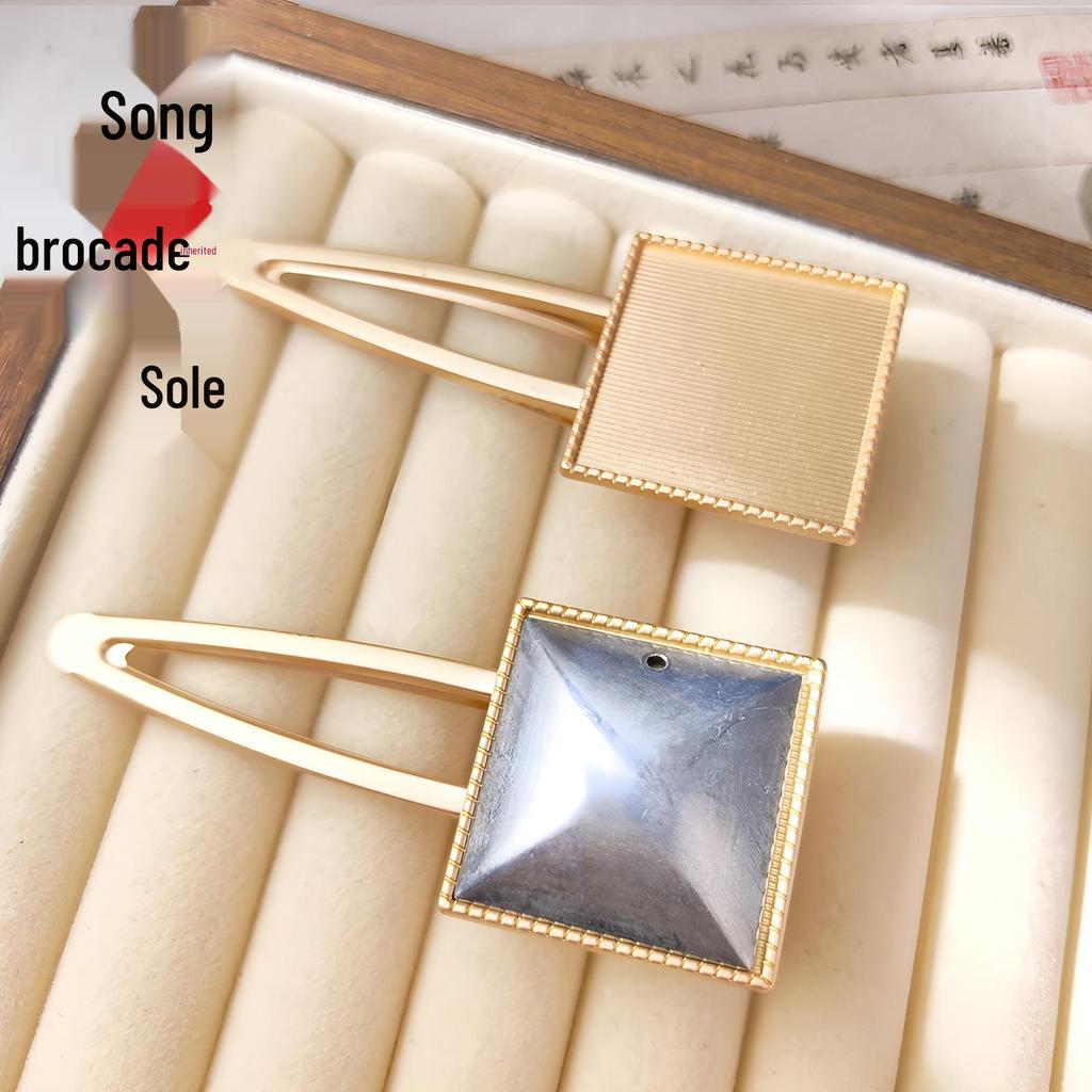 Handcrafted Gourd Pendant with Butterfly Clasp and Tassel