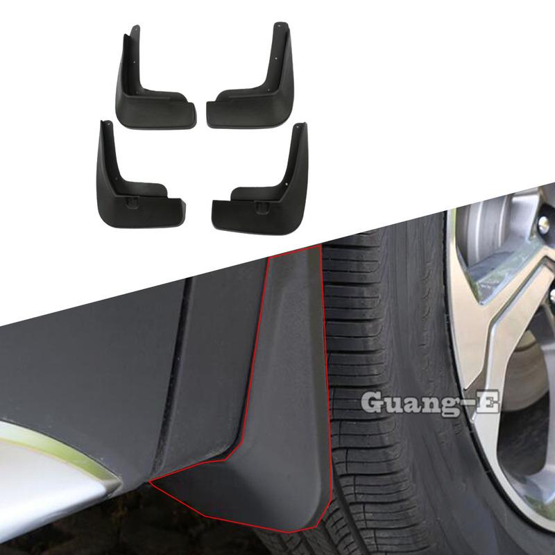Car Plastic Fender Soft Mudguard Protection Flap Splash Mud Guard Frame 4PCs For Hyundai Santa Fe SantaFe   -2024