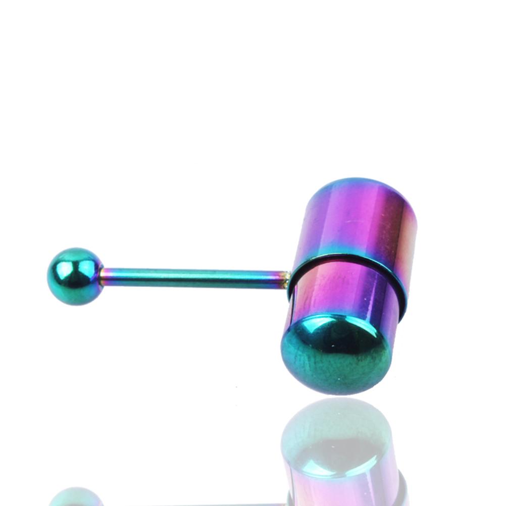 vibrate underwear Stainless Steel Vibrating Tongue Ring Barbell Tongue Piercing Jewelry with  2 Batteries(001) – buy at low prices in the Joom online store