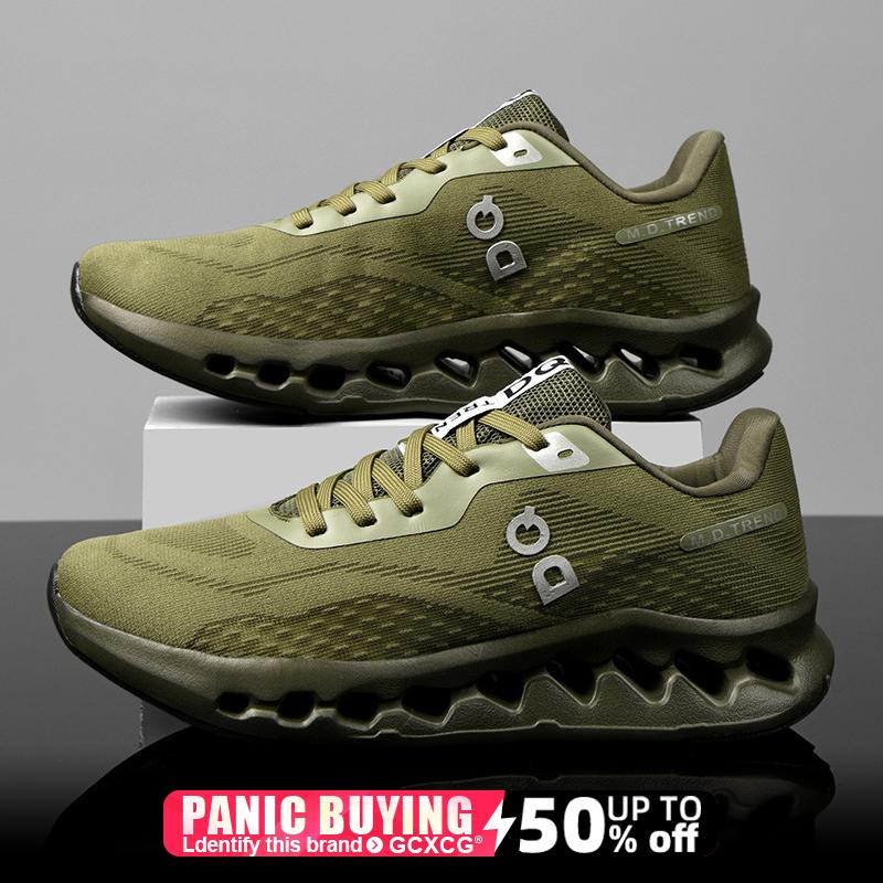 

Running Shoes Speciality Marathon Men Sports Breathable Lightweight Women s Leisure Comfortable Athletic Nonskid Sneakers 46 армія зелений колір