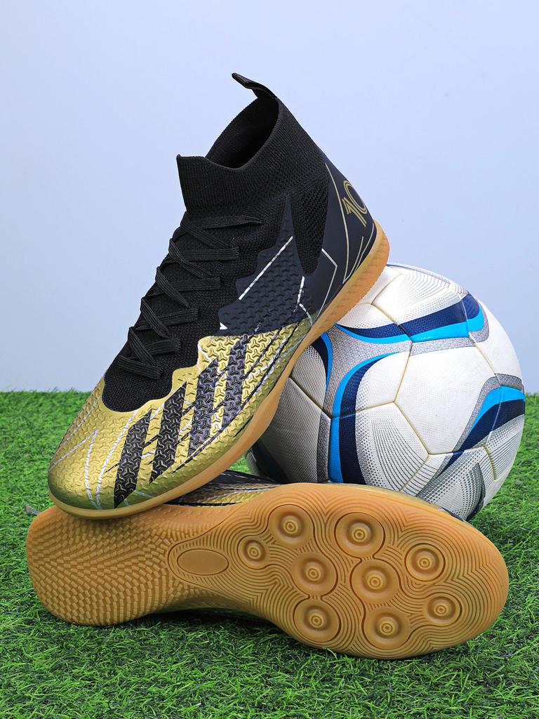 Children's football shoes Flat game training shoes Teenagers professional combat shoes Girls sports shoes
