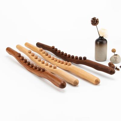 Nudelholz Universal Rückennadel Massage Sehnen Buchenholz Schaben Stick Punkt Behandlung Guasha Relax Therapie Werkzeug
