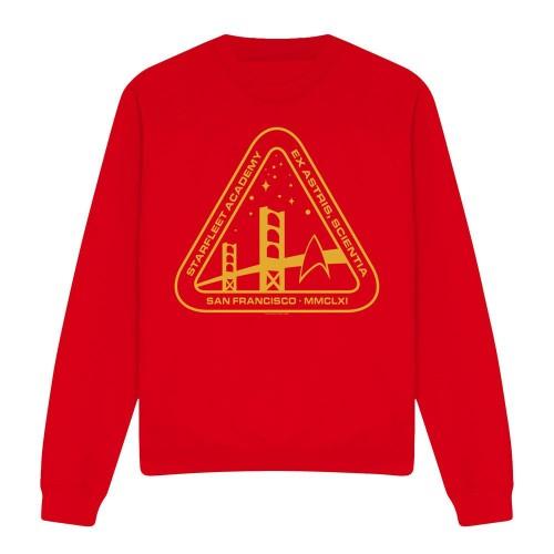 STAR TREK Unisex Adult Gold Academy Sweatshirt
