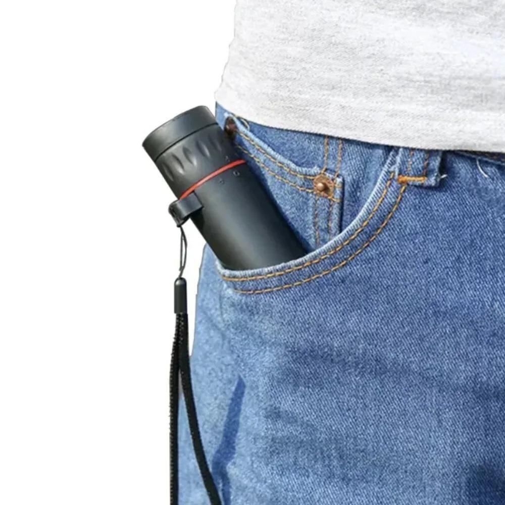 2000x25 HD Monocular Telescope: Mini Portable, for Outdoor Camping, Hunting & Birdwatching