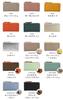 Lizdays Long Genuine Cowhide Extra Compact Women's Wallet, Small, Short, Leather, Leather, Small, Thin, Slim, Lightweight, (Gray Beige)