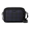 Borsa a tracolla regolabile con logo Paddy Chiusura con cerniera Bordi in pelle a quadri Borsa a spalla da uomo Blu Navy 80732711