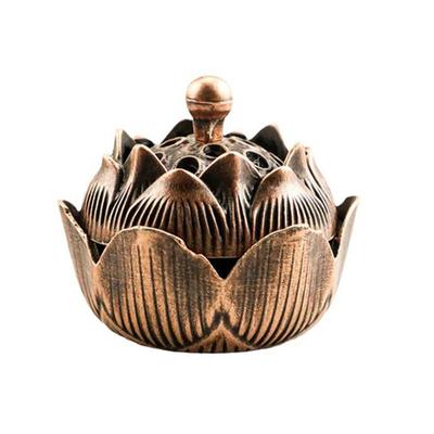 Tütsülük Feng Shui Lotus Zen Tütsü Bobini Tutucu Buhurdanlık Aromaterapi Çay Evi Meditasyon Masa Üstü Dekorasyonu