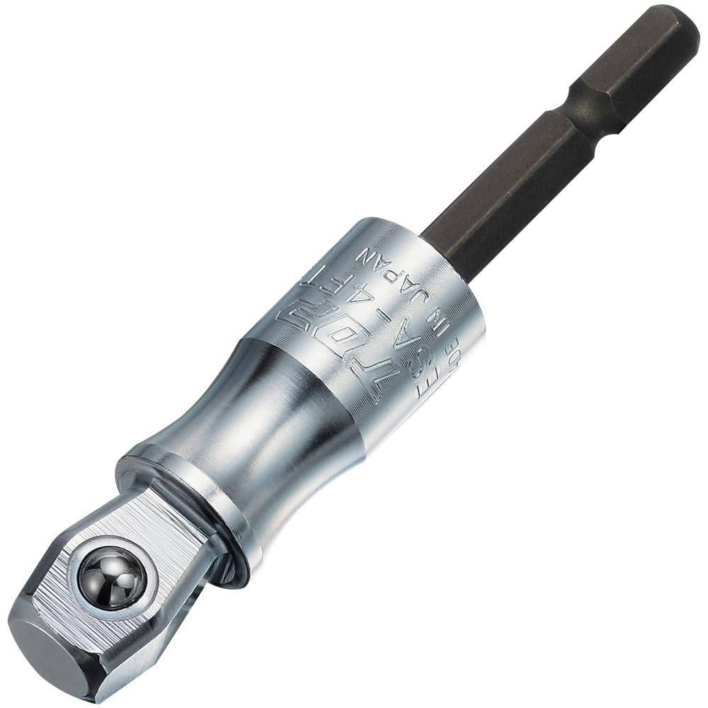 

TOP Strong shaft flex socket adapter for electric 40V Made in Japan drills, 12.7mm 1/2 drive, compatible, ESA-4FTS, Tsubame-Sanjo,