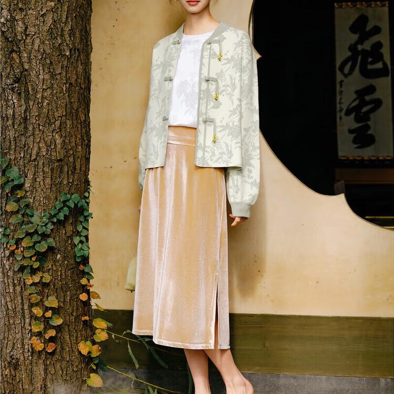 Jiu Zi Anna Co-branded Song Brocade New Chinese Style Cardigan