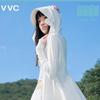 VVC Women's Long Ice Silk UV Sun Protection Jacket