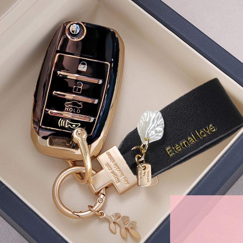 Car Key Case Cover for Kia K2 KX Rio Sorento K4 Cerato Forte Picanto Stonic Carnival Niro Morning Picanto Elantra Verna Sportage