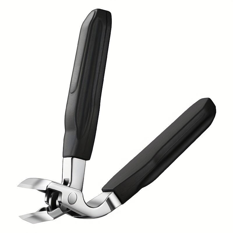

Upgrade Angled Head Large Toe Nail Clippers for Men with Wide Jaw Opening, Toenail Clippers for Seniors Thick Toenails, Sharp He чёрный
