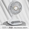 Mini Cartoon USB Desk Fan - Colorful Summer Office & Student Gift