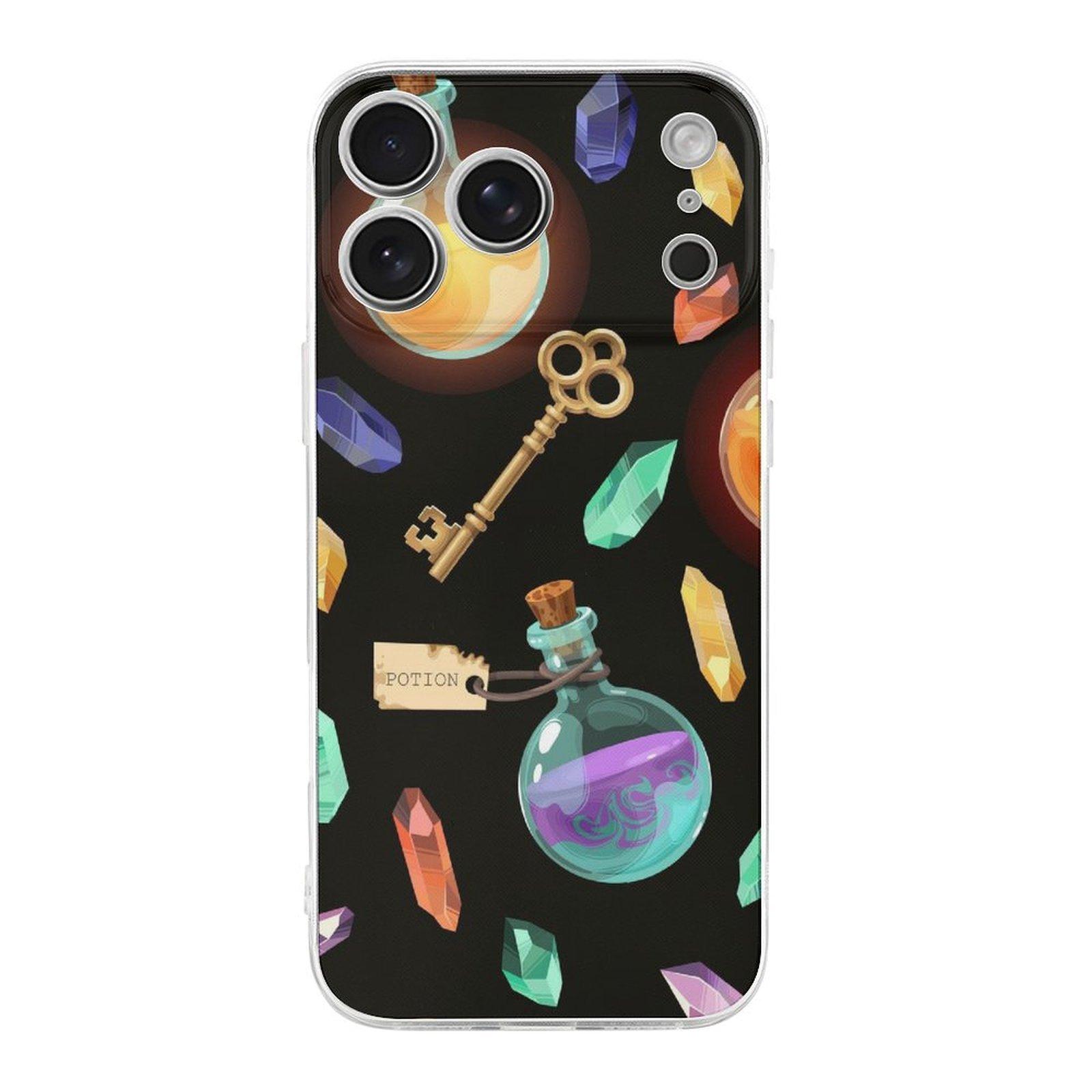 

1 Pack For Iphone 17/17Air/17Pro/17ProMax Tpu Phone Case Drop Resistant Slim Fit Shockproof Protective Cover With Soft Smooth Edges IPHONE-17ProMax белый